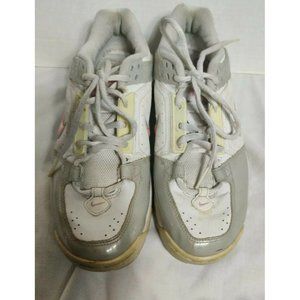 Women's NIKE AIR Commander-307729-118 White/Pink Swoosh Size 8